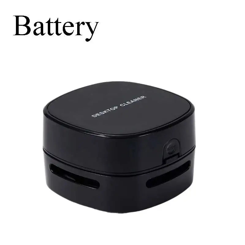 Handheld Mini Desktop Vacuum Desktop Cleaner Cleaning Energy Saving 360 Degree Rotation for Keyboard Home Office School